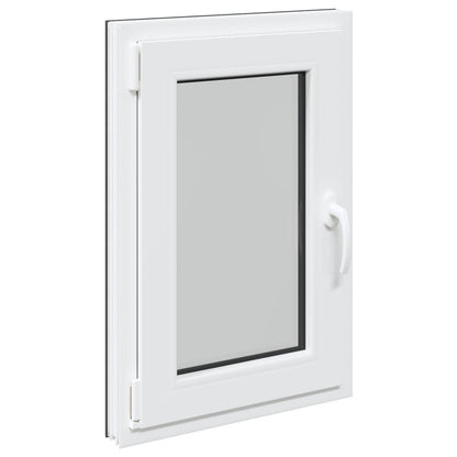 Basement Window RISOR 50 x 75 cm PVC and Glass Anthracite