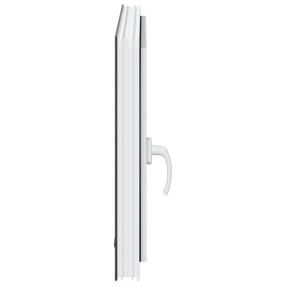 Basement Window RISOR 60 x 100 cm PVC and Glass Anthracite