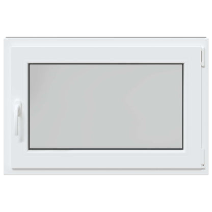 Basement Window RISOR 80 x 70 cm PVC and Glass Anthracite