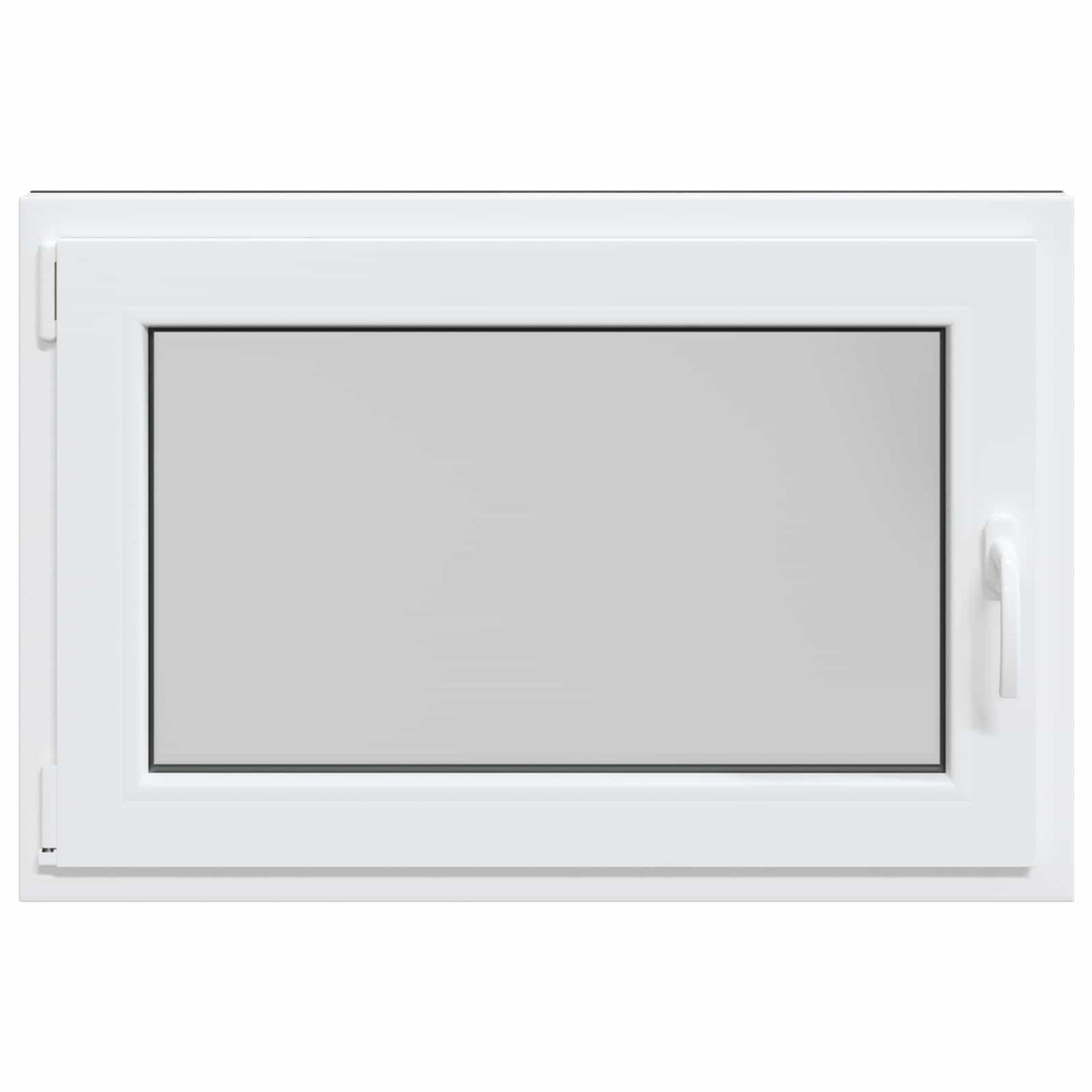 Basement Window RISOR 90 x 60 cm PVC and Glass Anthracite