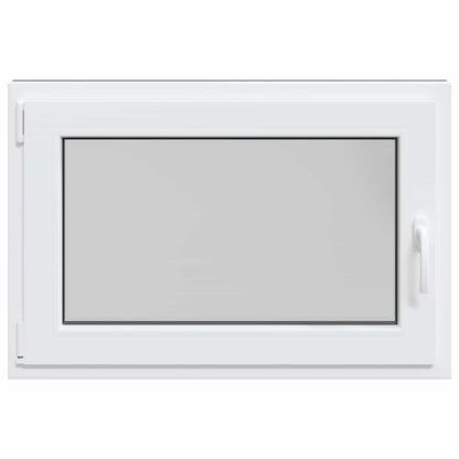 Basement Window RISOR 90 x 60 cm PVC and Glass Anthracite