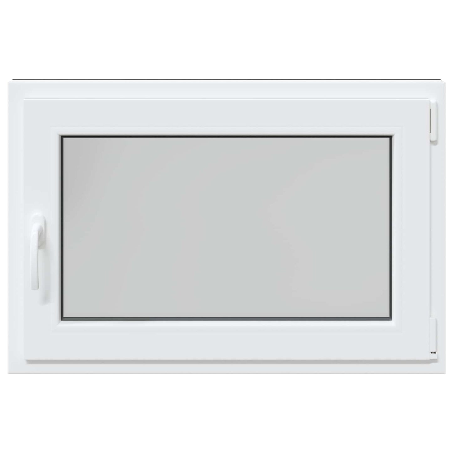 Basement Window RISOR 90 x 60 cm PVC and Glass Anthracite
