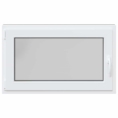 Basement Window RISOR 100 x 70 cm PVC and Glass Anthracite