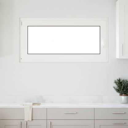 Basement Window RISOR 120 x 60 cm PVC and Glass Anthracite
