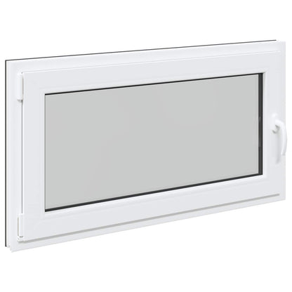 Basement Window RISOR 120 x 60 cm PVC and Glass Anthracite