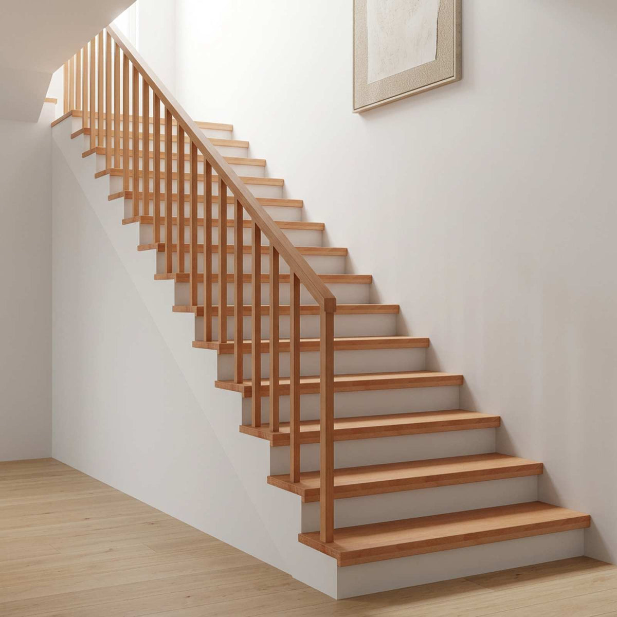 Stair Treads 16 pcs 70 x 25 x 2 cm Natural Solid Beech Wood