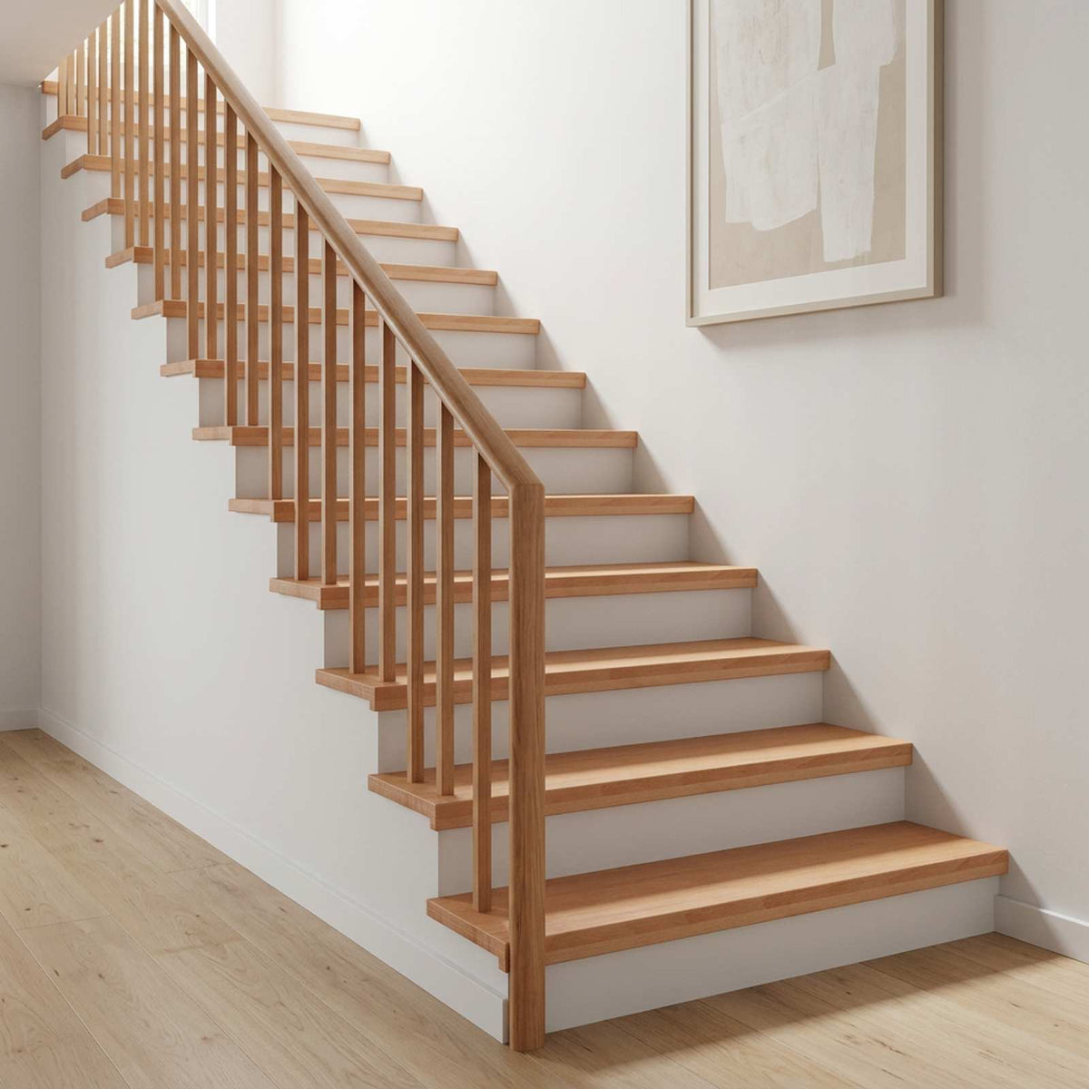 Stair Treads 20 pcs 70 x 30 x 2 cm Natural Solid Beech Wood
