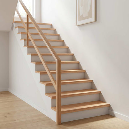 Stair Treads 12 pcs 120 x 30 x 2 cm Natural Solid Beech Wood