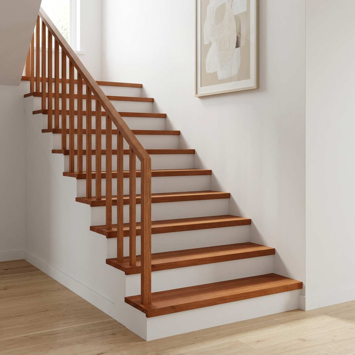 Stair Treads 12 pcs 80 x 25 x 2 cm Brown Solid Beech Wood