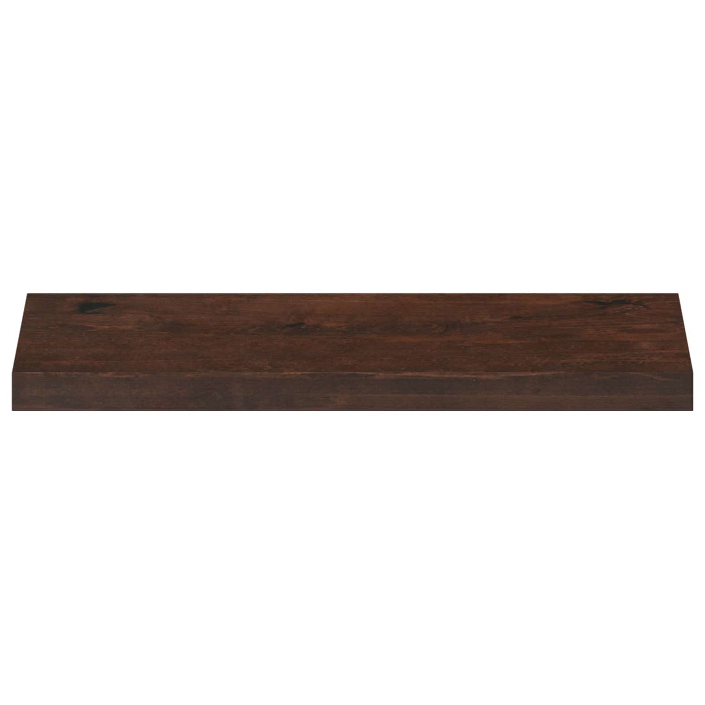 Stair Treads 2 pcs 80 x 25 x 2 cm Dark Brown Solid Beech Wood