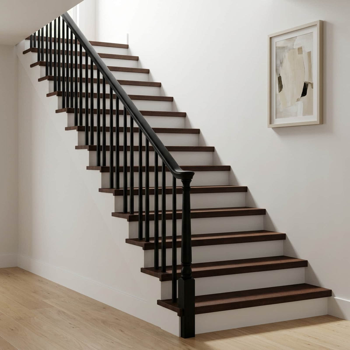 Stair Treads 2 pcs 90 x 30 x 2 cm Dark Brown Solid Beech Wood
