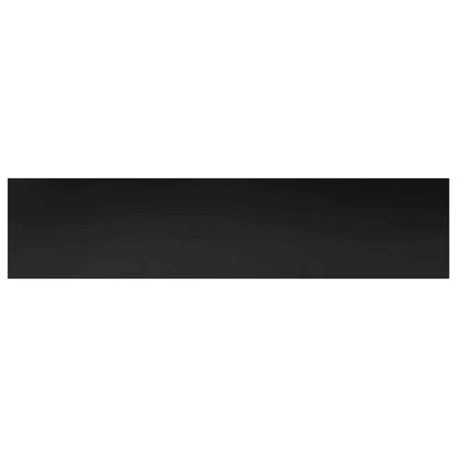Stair Treads 2 pcs 120 x 25 x 2 cm Black Solid Beech Wood