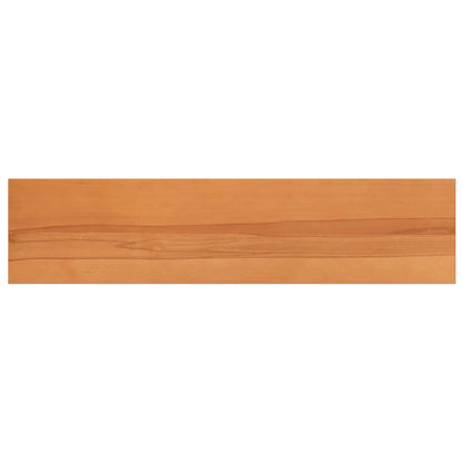 Stair Treads 4 pcs 110 x 30 x 2 cm Light Brown Solid Beech Wood