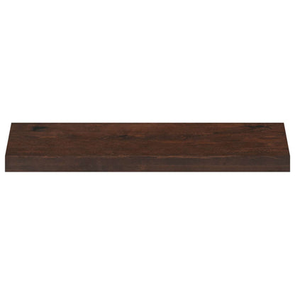 Stair Treads 12 pcs 80 x 25 x 2 cm Dark Brown Solid Beech Wood