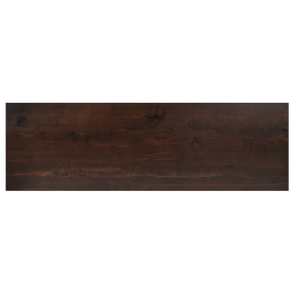 Stair Treads 16 pcs 80 x 25 x 2 cm Dark Brown Solid Beech Wood