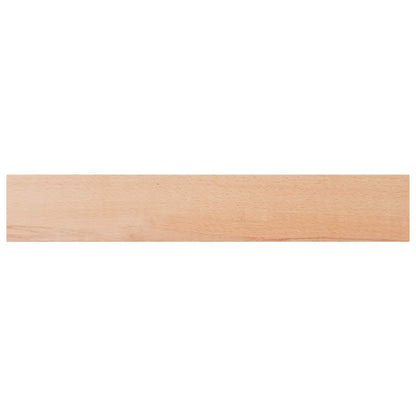 Window Sills 2 pcs Natural 100 x 15 x 2 cm Solid Beech Wood