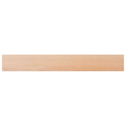 Window Sills 2 pcs Natural 120 x 20 x 2 cm Solid Beech Wood