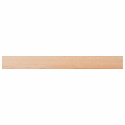 Window Sills 2 pcs Natural 140 x 20 x 2 cm Solid Beech Wood