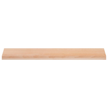 Window Sills 2 pcs Natural 120 x 25 x 2 cm Solid Beech Wood