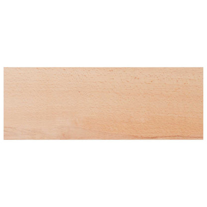 Window Sills 2 pcs Natural 110 x 40 x 2 cm Solid Beech Wood