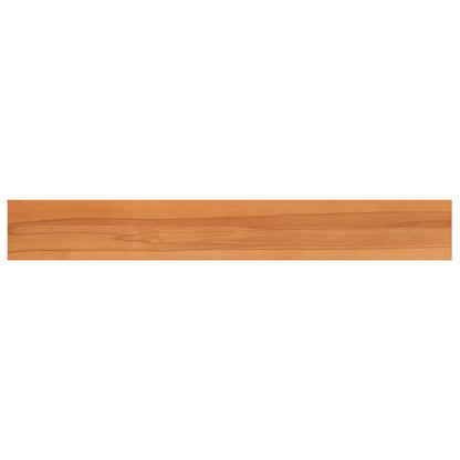 Window Sills 2 pcs Light Brown 110 x 15 x 2 cm Solid Beech Wood