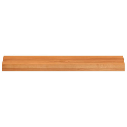 Window Sills 2 pcs Light Brown 80x 20 x 2 cm Solid Beech Wood