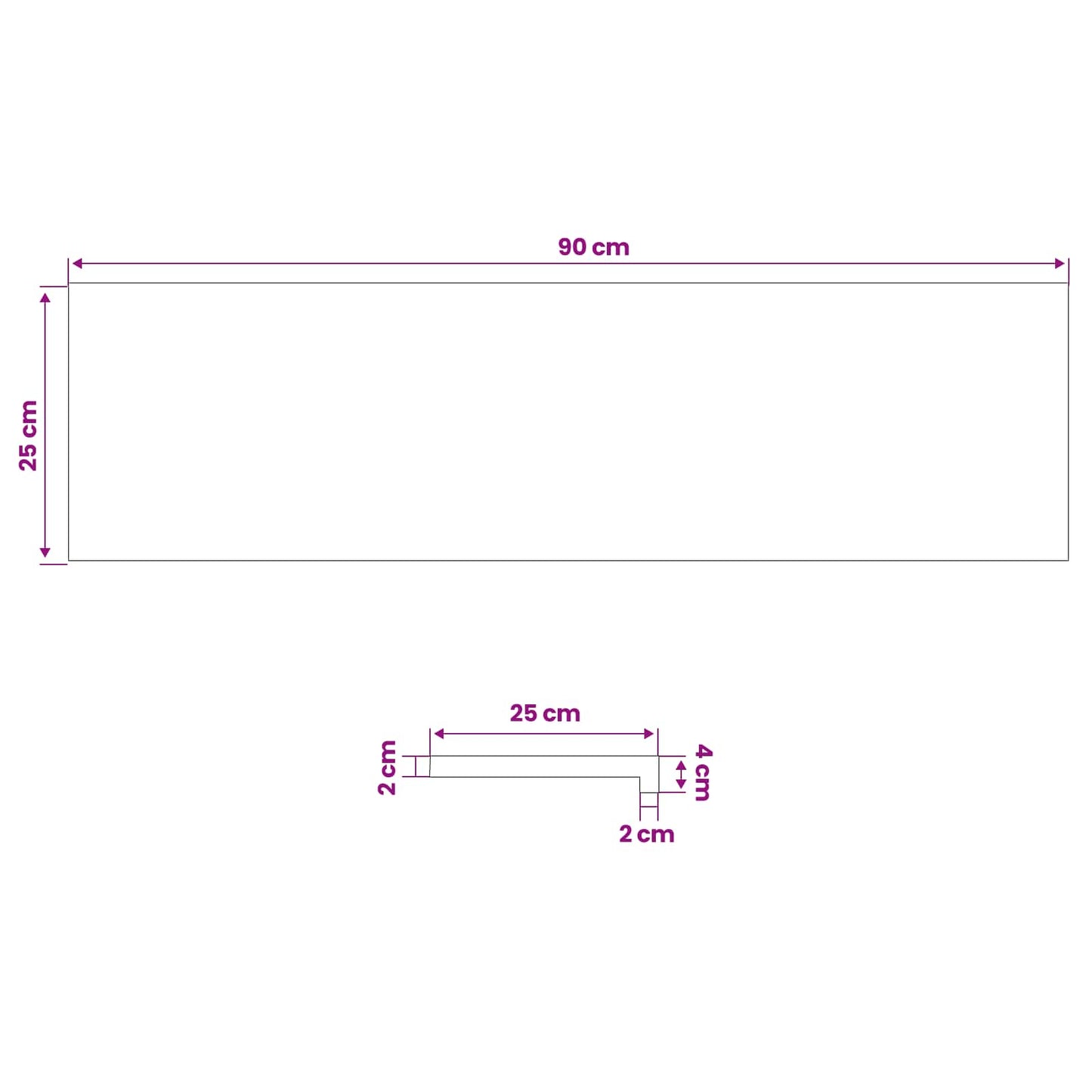 Window Sills 2 pcs Varnished 90 x 25 x 2 cm Solid Beech Wood