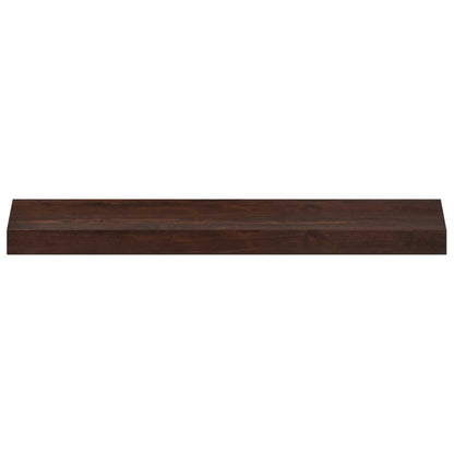 Window Sills 2 pcs Dark Brown 70 x 15 x 2 cm Solid Beech Wood