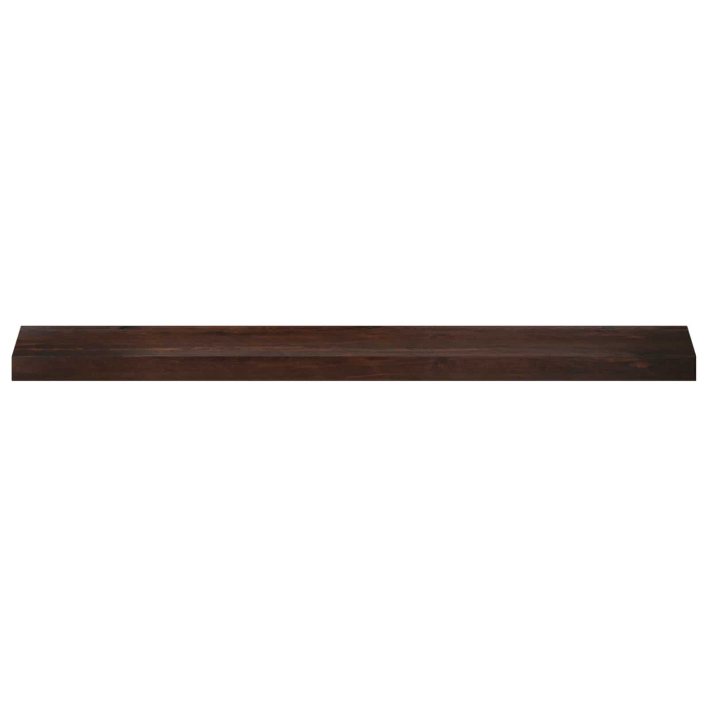 Window Sills 2 pcs Dark Brown 110 x 20 x 2 cm Solid Beech Wood