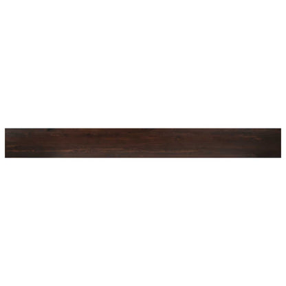 Window Sills 2 pcs Dark Brown 160 x 20 x 2 cm Solid Beech Wood