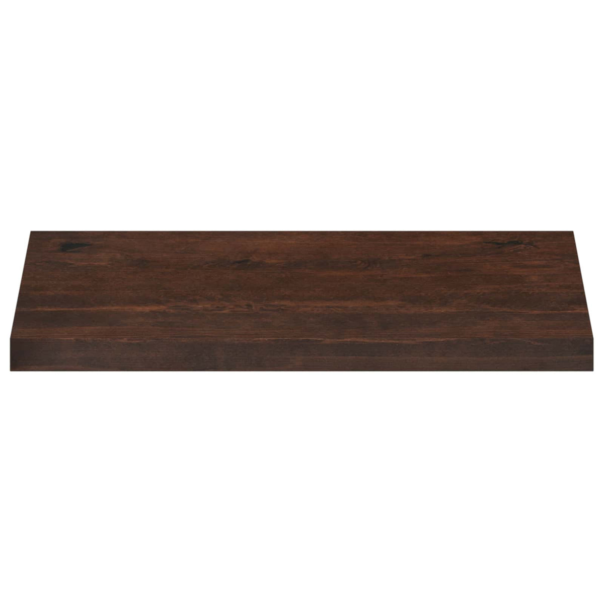 Window Sills 2 pcs Dark Brown 80x 40 x 2 cm Solid Beech Wood
