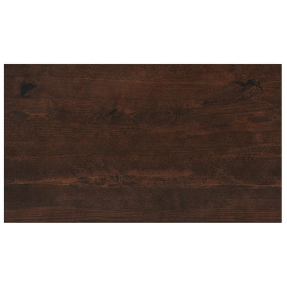 Window Sills 2 pcs Dark Brown 80x 40 x 2 cm Solid Beech Wood