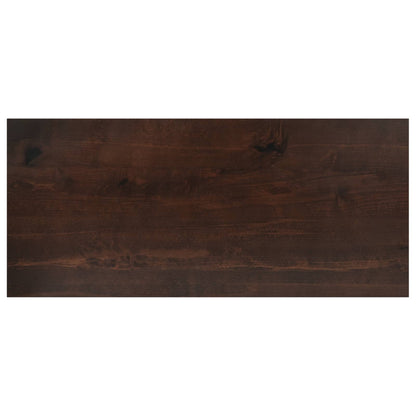 Window Sills 2 pcs Dark Brown 90 x 40 x 2 cm Solid Beech Wood
