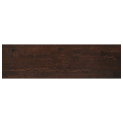 Window Sills 2 pcs Dark Brown 140 x 40 x 2 cm Solid Beech Wood