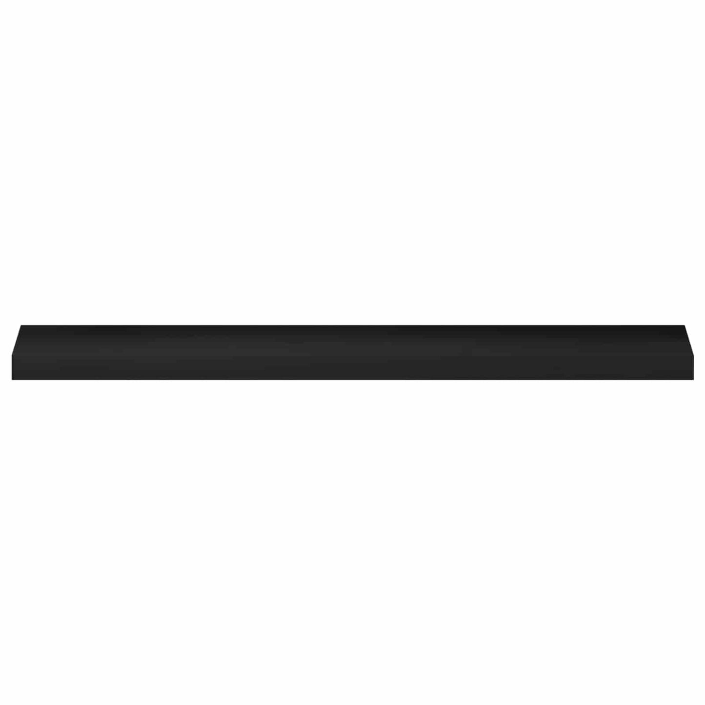 Window Sills 2 pcs Black 120 x 15 x 2 cm Solid Beech Wood