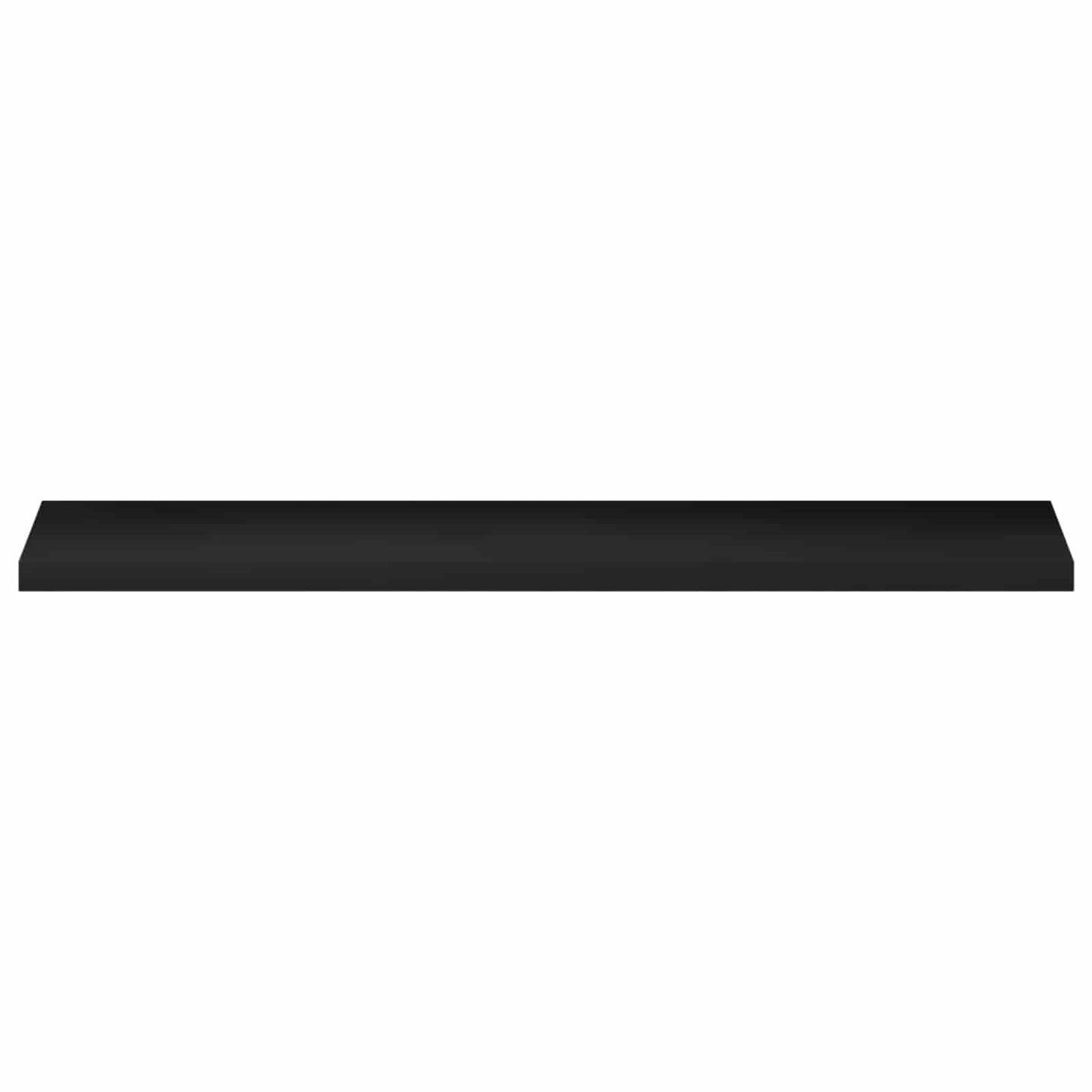 Window Sills 2 pcs Black 140 x 25 x 2 cm Solid Beech Wood