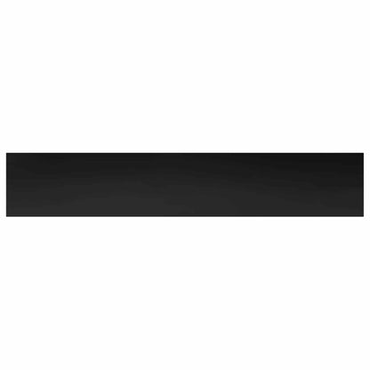 Window Sills 2 pcs Black 140 x 30 x 2 cm Solid Beech Wood