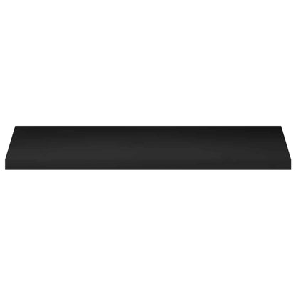 Window Sills 2 pcs Black 110 x 40 x 2 cm Solid Beech Wood