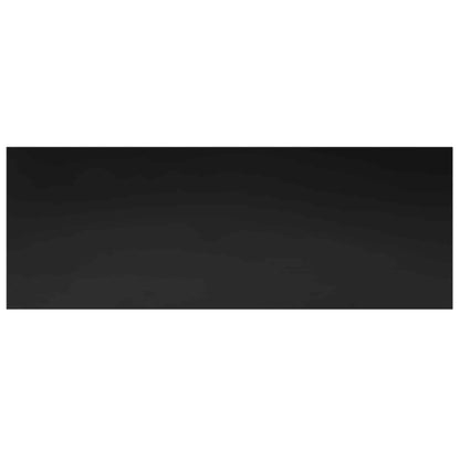 Window Sills 2 pcs Black 120 x 40 x 2 cm Solid Beech Wood