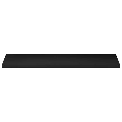 Window Sills 2 pcs Black 140 x 40 x 2 cm Solid Beech Wood