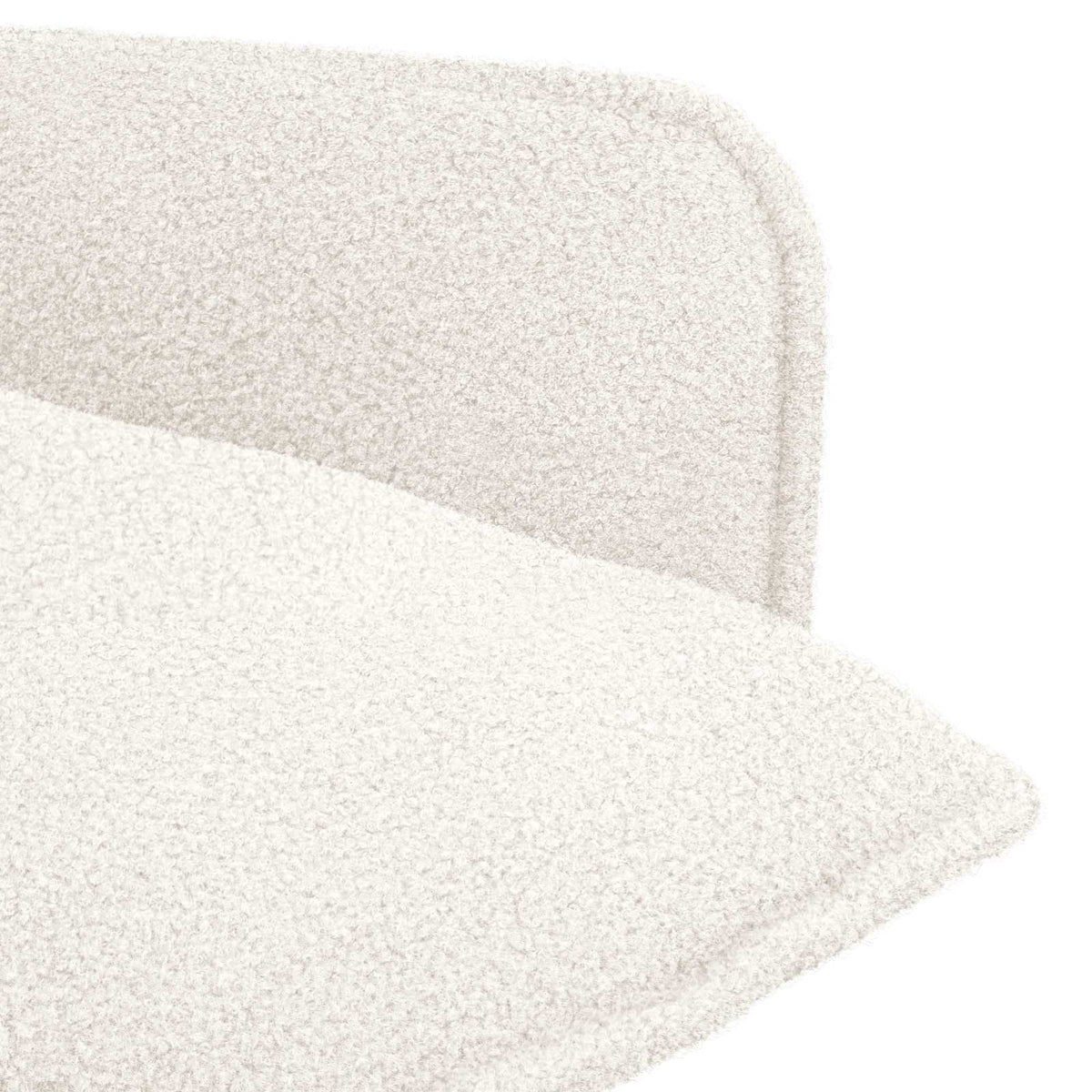 Armchair Cream Bouclé
