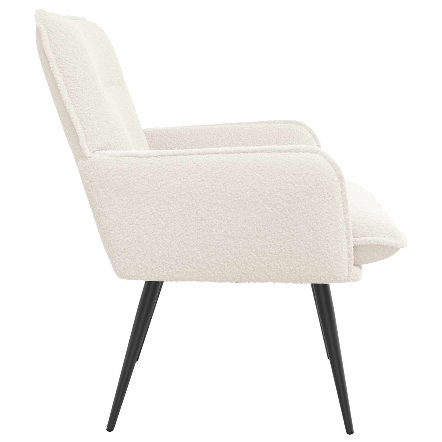 Armchair Cream Bouclé