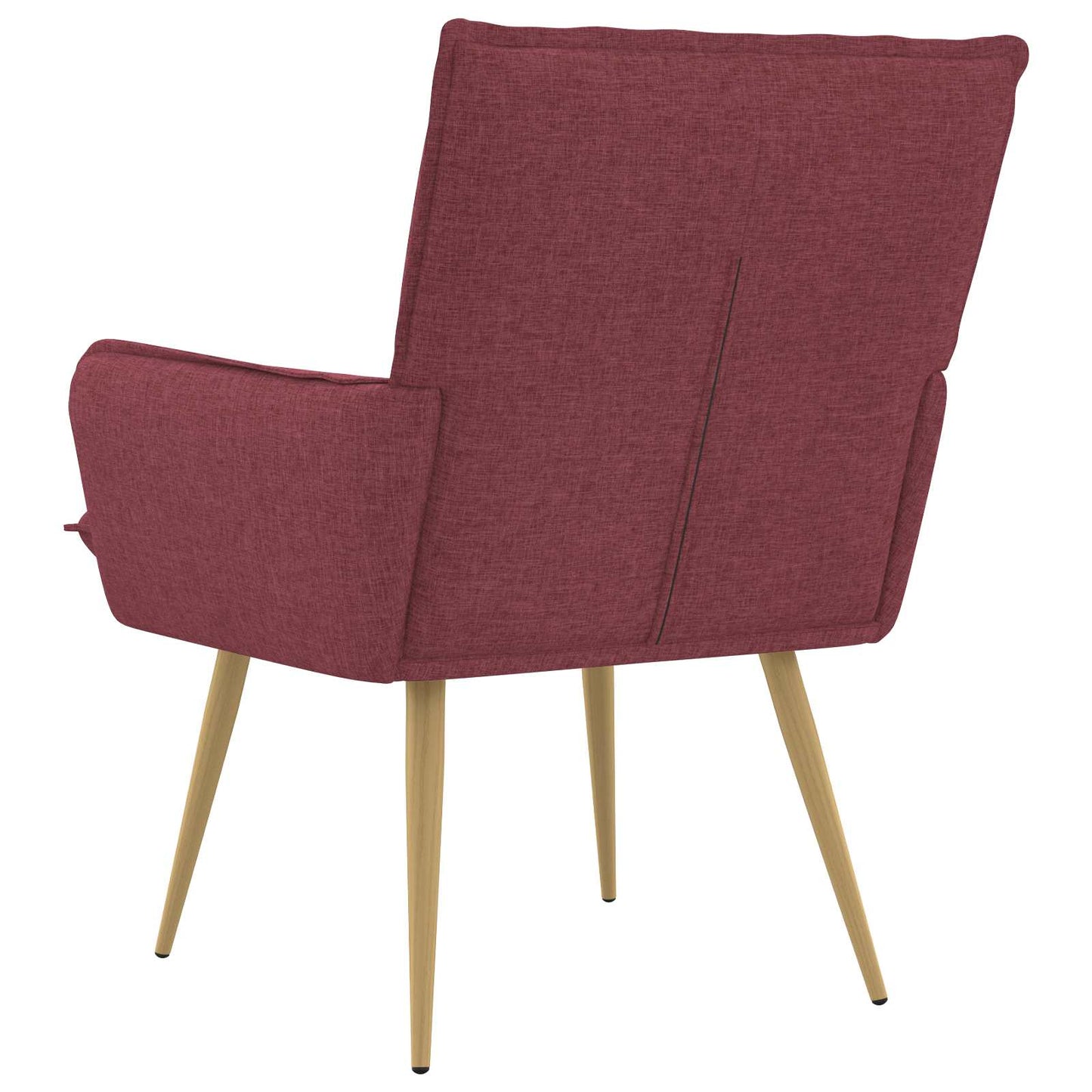 Armchair Wine Red Fabric