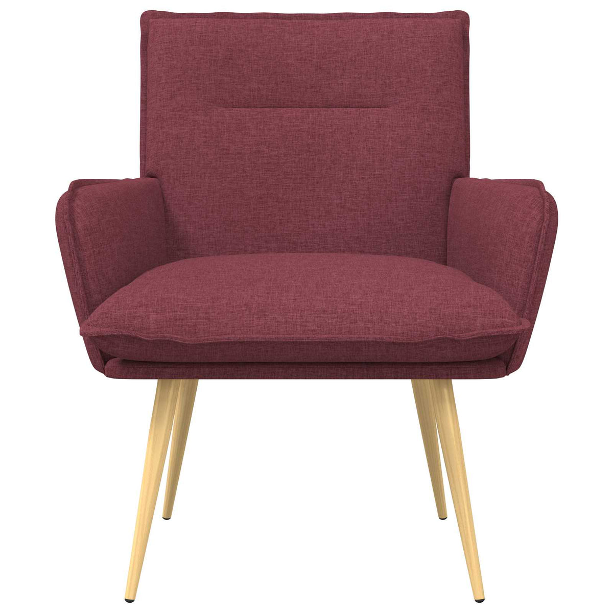 Armchair Wine Red Fabric