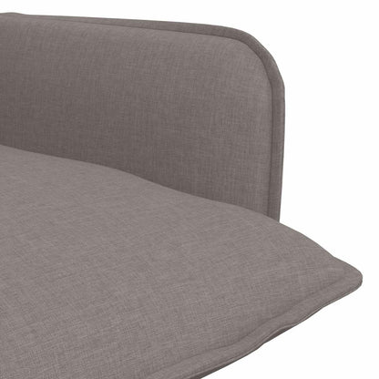 Armchair Taupe Fabric