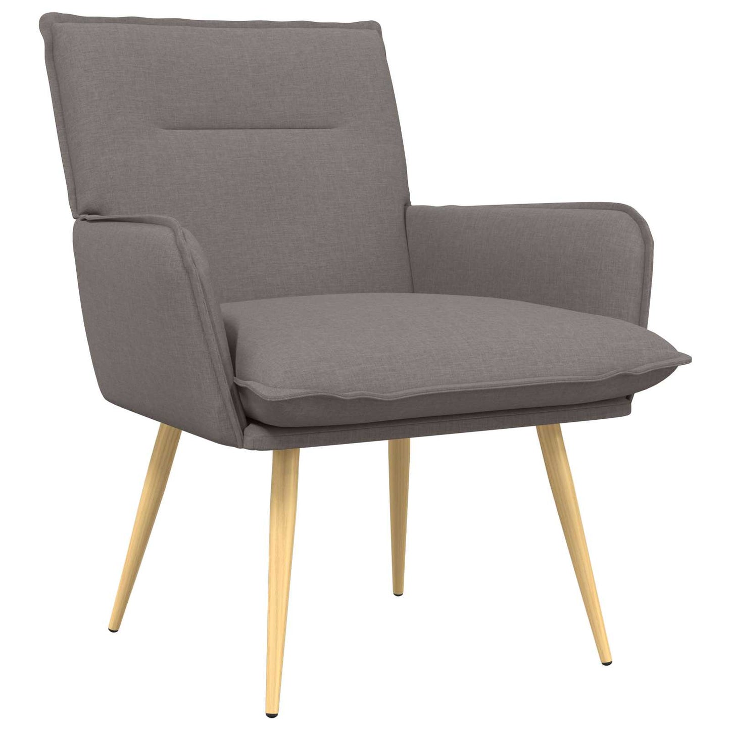 Armchair Taupe Fabric
