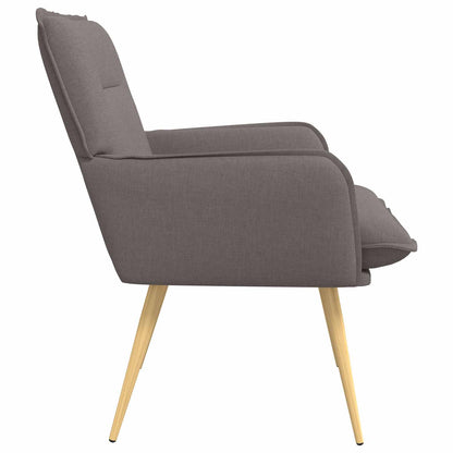 Armchair Taupe Fabric
