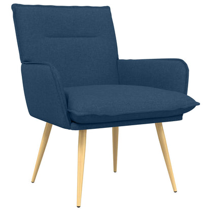 Armchair Blue Fabric