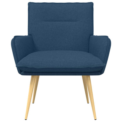 Armchair Blue Fabric