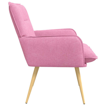 Armchair Pink Fabric